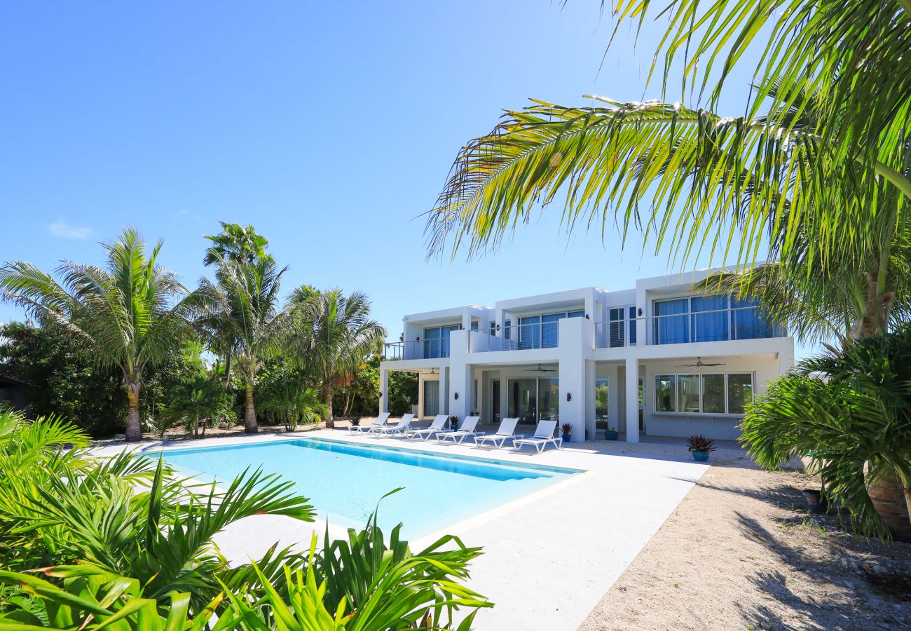 House in Grace Bay - Grace Bay, New 5 Bedroom Villa - Pure Water Villa